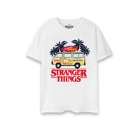 Short Sleeved T-Shirt Stranger Things White M