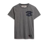 Superdry Vintage Athletic Chest Short Sleeve T-shirt Grey L Men