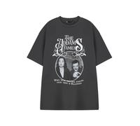 Short Sleeved T-Shirt The Addams Family Grey XXL