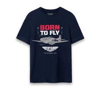Short Sleeved T-Shirt Top Gun Blue XL