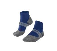 FALKE Men's RU4 Endurance Cool Short M Sso Functional Yarn Anti-Blister 1 Pair Running Socks, Blue Athletic 6451, 9.5-10.5