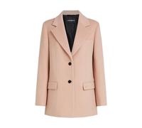 Short Soft Wool Coat - female - Karl Lagerfeld - Single-Breasted Coats - Pink - S - Coats S
