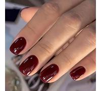 Short Square Full Covers False Comfortable Wear Manicure for a Unique and Elegant Look 24Pcs Party Ready