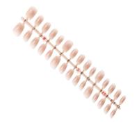 Short square press on nails, press on short nails | fashionable blush short square false nails 30 pieces, press on nails, simple artificial nails in various sizes, easy