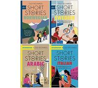 Short Stories Collection 4 Books Set By Olly Richards (Norwegian, Swedish, Arabic, Italian)