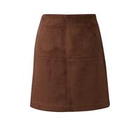 Short Suede-Look Leather Skirt Women's s.Oliver Marron 46