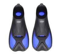 Short Swimming Router - Training Swimming Fins, Snorkel Flipper Set, Compact Diving Fins | Soft Silicone Fins with Adjustable Strap for Swimming Practice Snorkelling Pool Fitness and Leg Strength