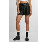 Short synthetic leather for women Urban Classics Noir 30