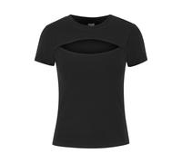 Short T-shirt for women Urban Classics Cut Out Noir 4XL