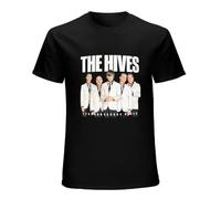 Short T-Shirt The Hives Tyrannosaurus Hives Black S