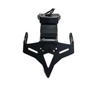 Short Tail License Plate Frame For KAWASAKI For Z900 For Z900SE For ZH2 2017-2024 Motorcycle Rear License Plate Mount Holder Turn Signal Lights Accessores