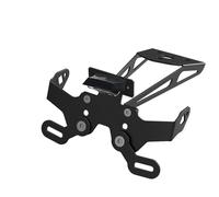 Short Tail License Plate Frame For MT-125 For YZF R125 For ABS 2014-2018 Motorcycle License Plate Holder Tail Tidy Fender Eliminator Bracket(Black)