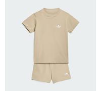 Adidas Originals Short Tee Set Beige 24 Months-3 Years Kids