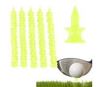 Short Tees - 50/100pcs Double Layer, Lightweight Tee Holder, Friction Reduction Aid | Perfect For Smooth Swing Practice, Green Setup, Male Female Players, Course Accessories, Sport Enthusiasts