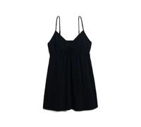 Short textured woven cami dress for women Superdry Bleu XS