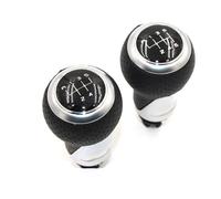 Short Throw Shift Knob 6 Speed 5 Speed Leather Gear Shift Only Knob for Audi A4 S4 B8 8K A5 Line 07-15 Shifter Handle car Parts Replace(R12345)