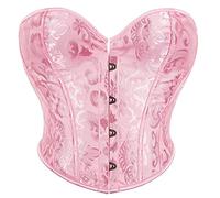 Short Torso Waist Trainer Bustier Victorian Corselet Top Plastic Boned Corset Women Plus Size