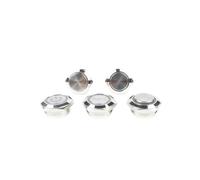Short Type Push Button 1pcs Electric Waterproof Power 12v Led Light Momentary Short Mini Push Button Switch 12/16/19/22/25/30 mm Pressure Switches 220v(22mm Flat Head,MOMENTARY SILVER_RED LED_220 V)