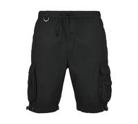 Urban Classics Men's Double Pocket Cargo Shorts, Black, XXXXXL