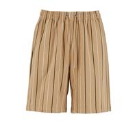Short Urban Classics printed pinstripe Beige L