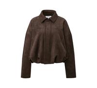 Short Velvet Effect Jacket Women COMMA Marron L