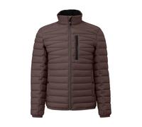Short Warm Jacket with High Collar and Inner Pocket s.Oliver Marron XL