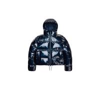 Short Waterproof Puffer Jacket Rains Alta Bleu S