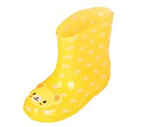 Short Wellies Waterproof Womens Boots Ladies Garden Shoes Rain Dance Rain Bootstoddler Boots Short for Toddler Easy Lightweight Womens Talk (Yellow,8)