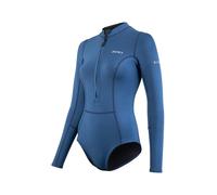 Short wetsuit with long sleeves for women Zone3 Yulex® Bleu S