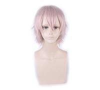 Short Wig Yellow Gold Gray Blue Brown Wine Red Orange High Temperature Fiber Synthetic Wigs Costume Party Cosplay Wig PL-002-47