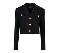 Short Wool Jacket Black S
