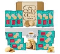 Shortbread Biscuits Gift Set Hamper - 12 Twin Rounds | Luxury Shortbreads Selection Box | Scottish Shortbread Biscuits Gift for Tea Hampers, Snack Boxes, Biscuit Hampers & Afternoon Tea Lovers
