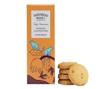 Shortbread House of Edinburgh Eden Range 125g Box of Truly Handmade Shortbread Biscuits with Spanish Clementine