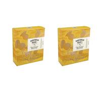 Shortbread House of Edinburgh Handmade Mini Shortbread Biscuits with Sicilian Lemon, 150 g (Pack of 2)