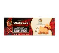Walkers Shortbread Scottie Dog Shapes, Traditional Pure Butter Scottish Recipe, 110g