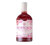 Shortcross Rosie's Pink Gin, 50cl, 42.5% ABV | No Added Sugar, Serve with Lemonade, Infused with Fresh Strawberries and Raspberries, Distilled in County Down, Award Winning