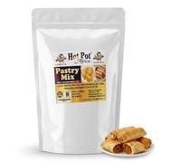 Shortcrust Pastry Mix 800g - Coconut Oil Pie Crust Blend, 'Just Add Water' | Dairy-Free Vegan Baking Mix for Pies, Tarts & Quiches, Pantry Staple, by Hot Pot Africa