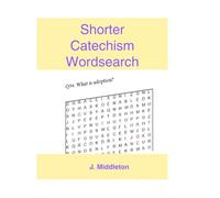 Shorter Catechism Wordsearch