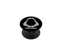 Shortfin mako shark jaw PopSockets Adhesive PopGrip