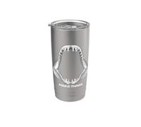 Shortfin mako Shark jaw Stainless Steel Insulated Tumbler