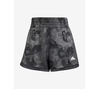 Shorts adidas Pacer Essentials AOP Flower Tie-Dye Knit black grey women - M