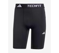 adidas Men's TECHFIT COMPRESSION TRAINING 3-STRIPES SHORT TIGHTS, Black, S