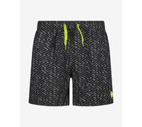 Shorts CMP Microfiber black neon green. - S