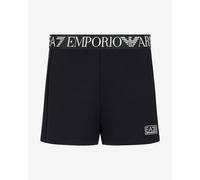 Shorts EA7 Natural Ventus 7 Logo black white women. - L