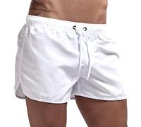 Shorts for Men UK 3/4 Waterproof Quick Dry Surfing Boardshorts Casual Elastic Loose Fit Combat Lightweight Breathable Running Gym Training Mesh Lining Gifts for Men
