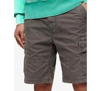 Superdry Heavy Cargo Shorts, Grey, Size 30, Men Grey