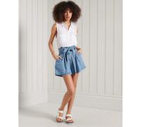 Shorts with gathered waist Superdry Desert Bleu 34