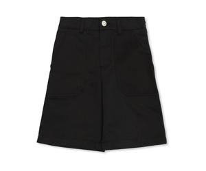 Shorts with logo patch - unisex - Moncler - Shorts - Black - 8 Y - Kids 8 Y