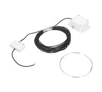 Shortwave Antenna Broadband Signal Receiving Device with Stainless Steel Vibrator and Rainproof Case - Modular Amateur Wireless Receiver for SWL and HAM Users - 12V Power Supply