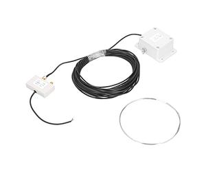 Shortwave Antenna Broadband Signal Receiving Device with Stainless Steel Vibrator and Rainproof Case - Modular Amateur Wireless Receiver for SWL and HAM Users - 12V Power Supply